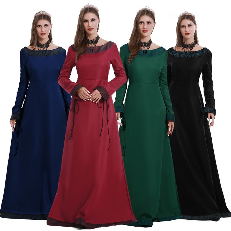 Lace Dress - فستان طويل للنساء بتصميم من العصور