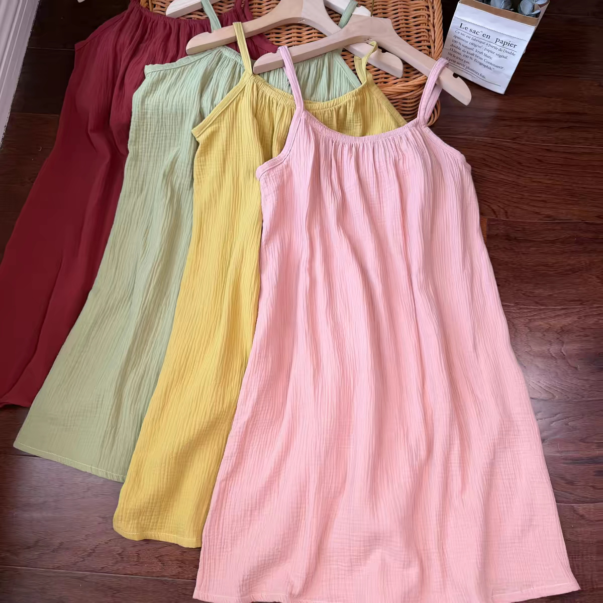 فستان نسائي طويل أنيق من القطن - مراجعة Midi Dress وسعره