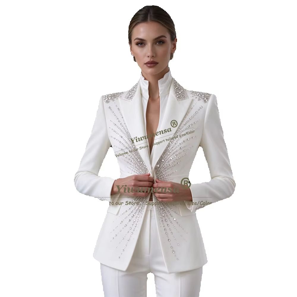 بدلة نسائية فاخرة من قطعتين لل - مراجعة Womens Blazer وسعره