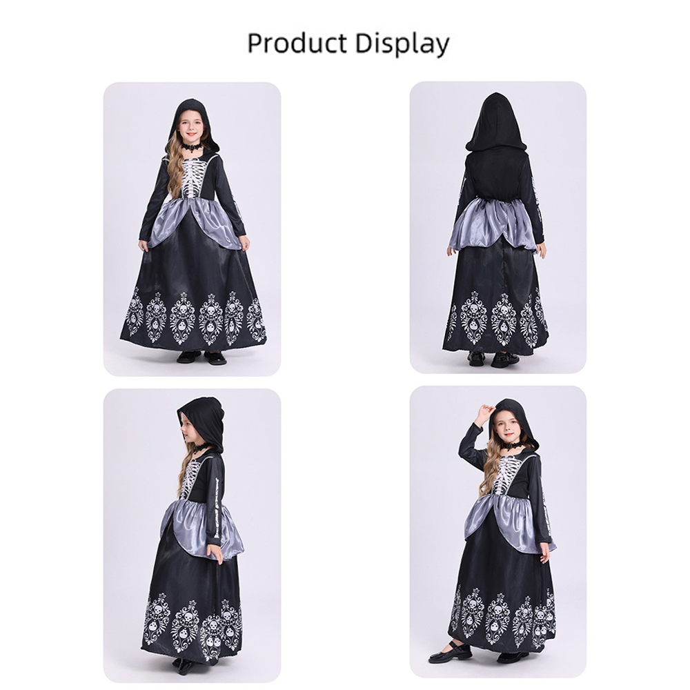 زي ساحرة أحمر وأسود مع قلنسوة  - مراجعة Women'S Red Formal Wear وسعره